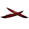 2PCS Car Red Len Led Rear Bumper Reflector LED Brake Light Tail Fog Lamp for Kia K3 Cerato Forte 2012-2016