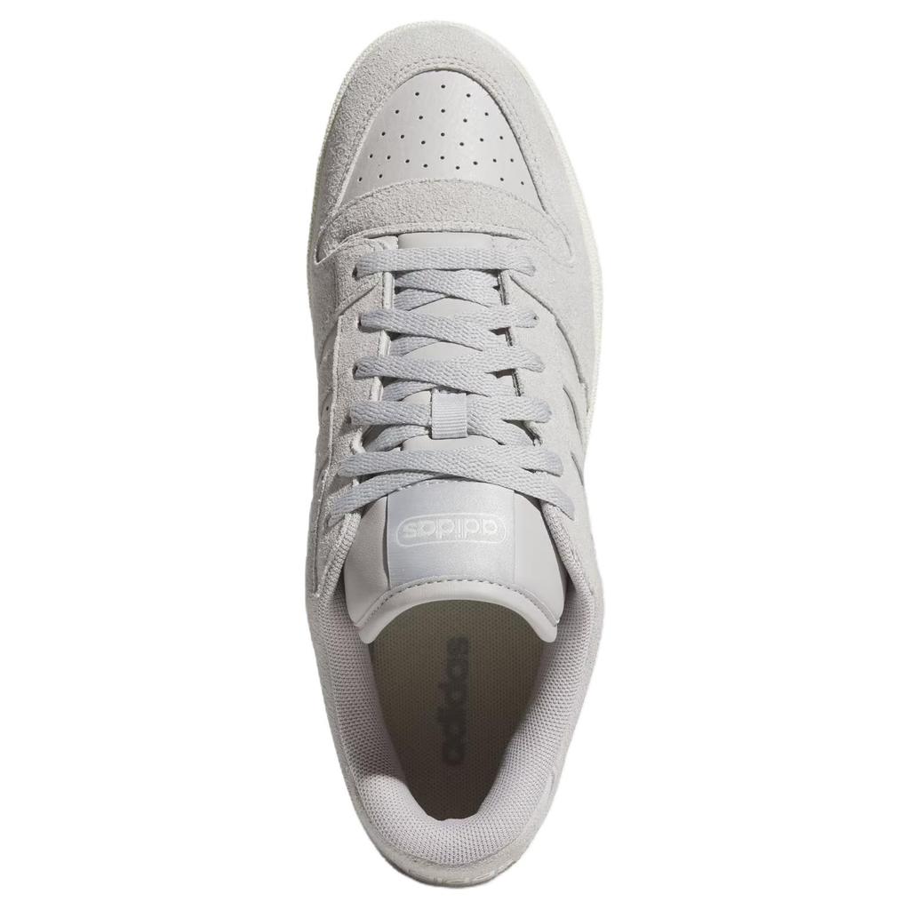 adidas Break Start Prémiové Klasické Univerzální Nízké Skateboardové Boty Unisex Tenisky Světle Šedé JS3386