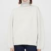 Women's European-Style High Neck Loose Wool Sweater for Autumn/Winter