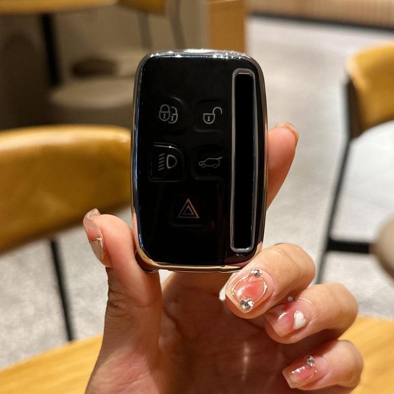 Carcasa din TPU pentru cheia telecomenzii pentru chitara Land Rover Range Rover Sport Evoque Freelander Velar Discovery 4 Jaguar XE XJ XF