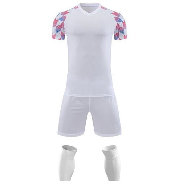 Short Sleeve Football Suit Men's and Women's Adults Children's Breathable Quick-Drying Training Sports Suit Football Suit