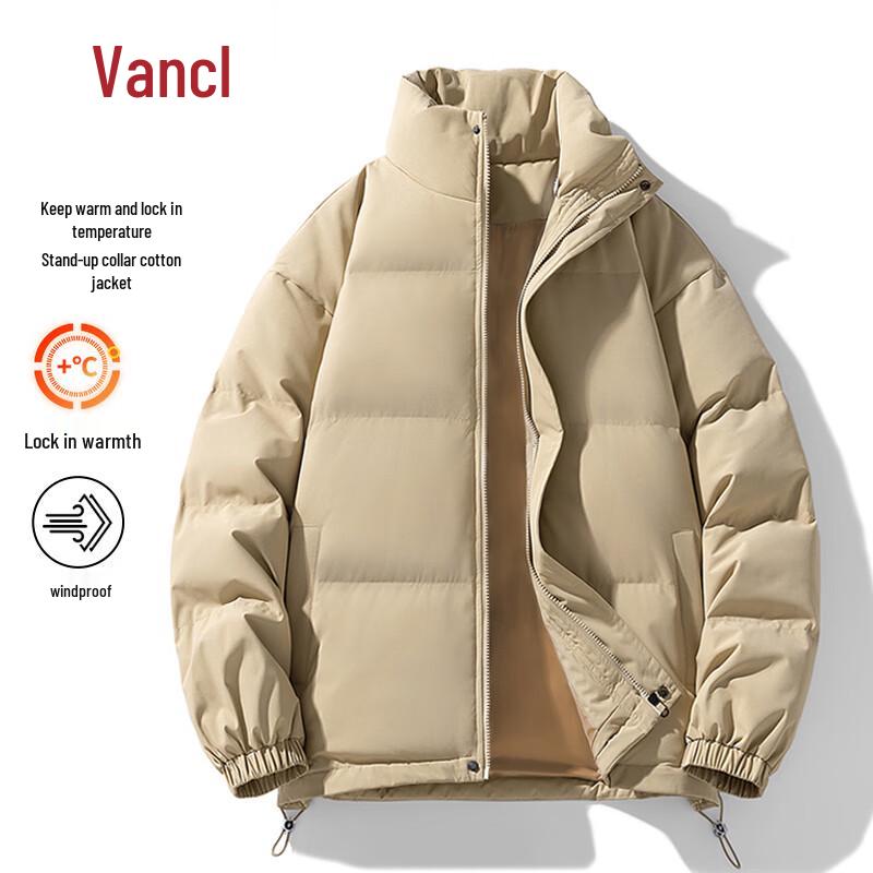 VANCL Men's Stand Collar Winter Padded Jacket