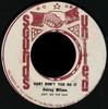 7inch Record DELROY WILSON - Baby Don't You Do It NONE Sounds United Jamaica Reggae, Ska & Dub Used