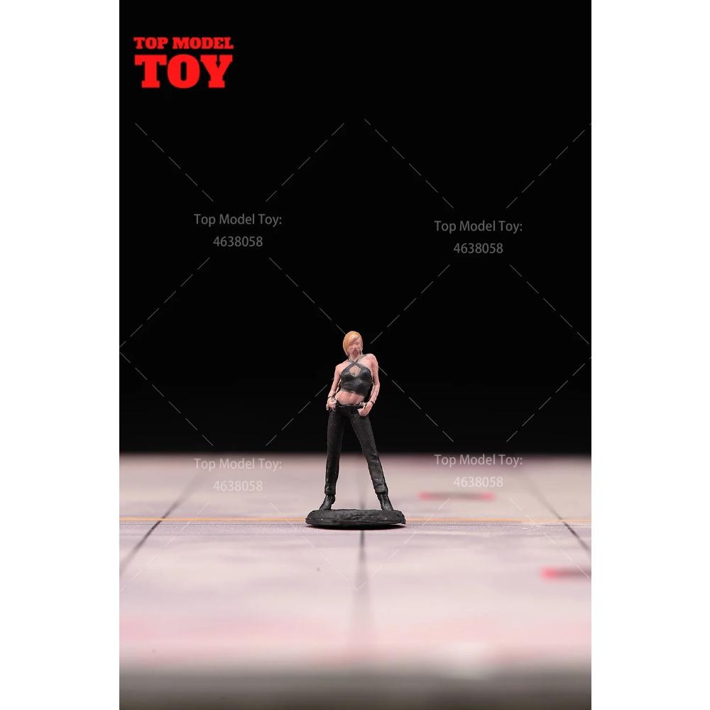 Painted Miniatures 1/64 Paul Walker Gal Gadot Vin Diesel Mini Scene Props Doll Figures Model Cars Vehicles Cars Toys Gift