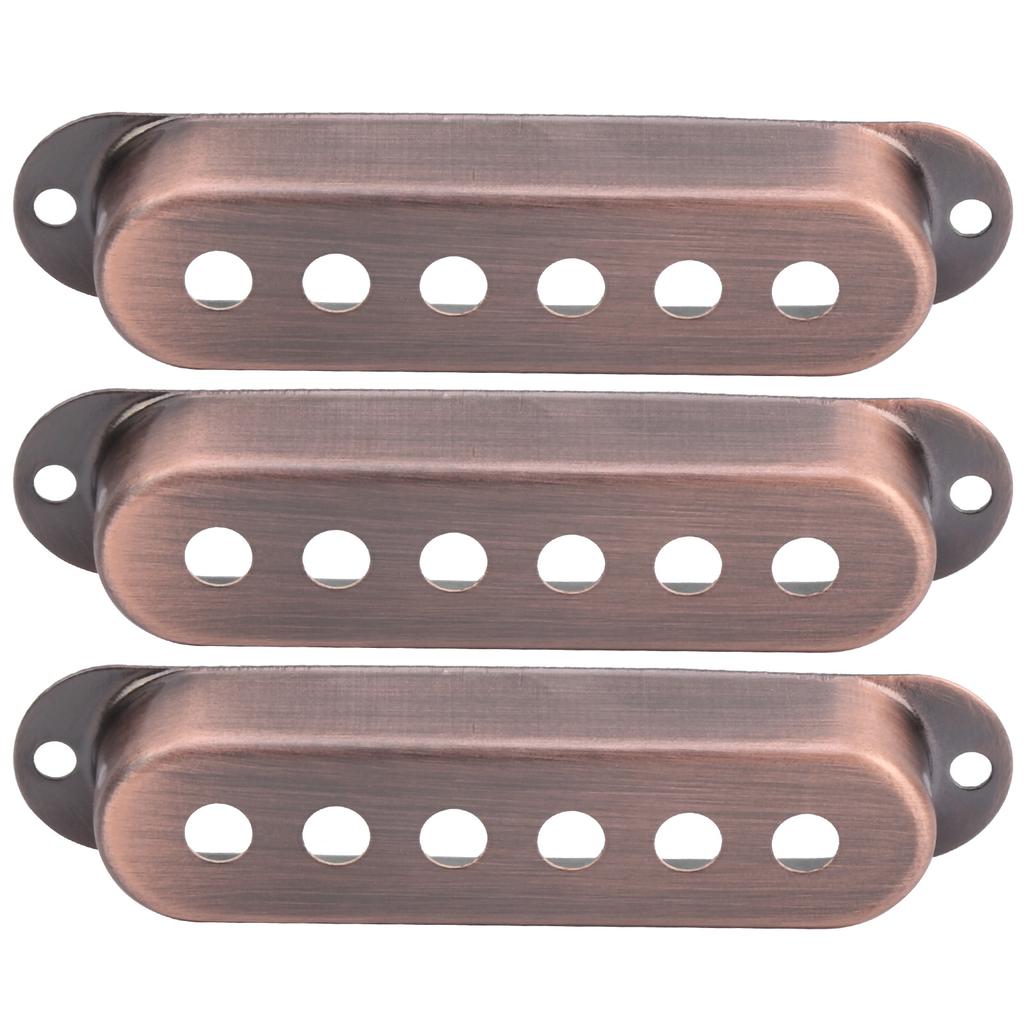 3Pcs Single Pickup Cover Brass 48mm50mm52mm Musical Instrument Accessories for ST SQ Electric