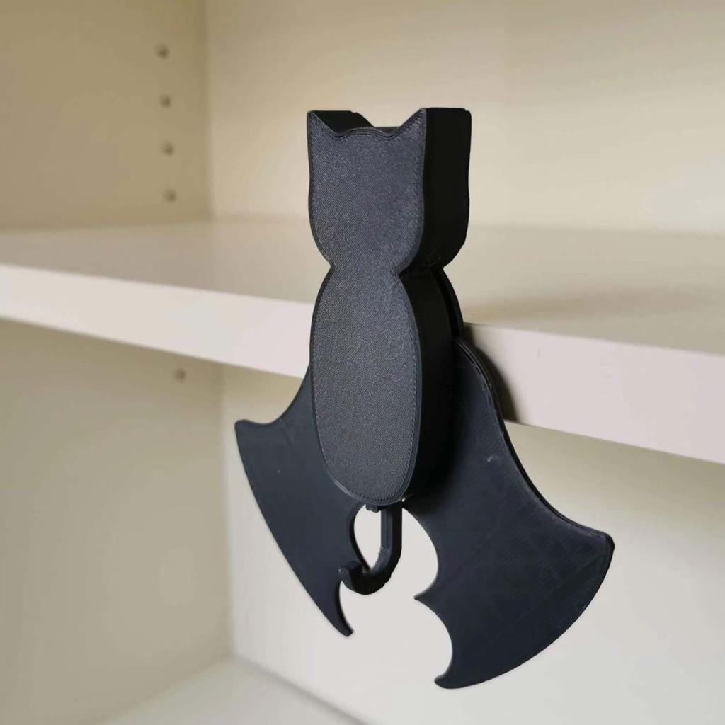 Creative Key Holder Bat Wing Key Hanger Wall Decoration Self Adhesive Key Hook Storage For Entryway Hallway Kitchen Office Decor