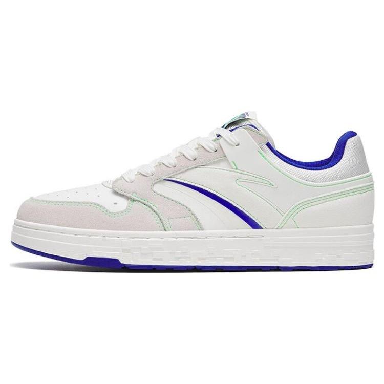 ANTA Streetball Low  White Blue  Men s 112318051-5 EU 39
