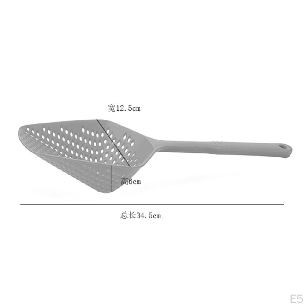 Colander and Spoon Strainer - Slotted Sifter for , Flour, Food, Tea, Cocktail, Small Nylon