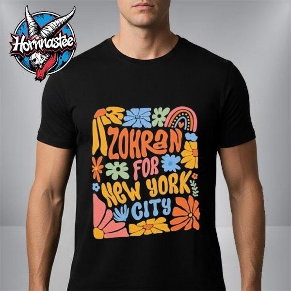 Zohran for New York City Retro Vintage Mayor Mamdani 2026 Unisex T Shirt XXXL