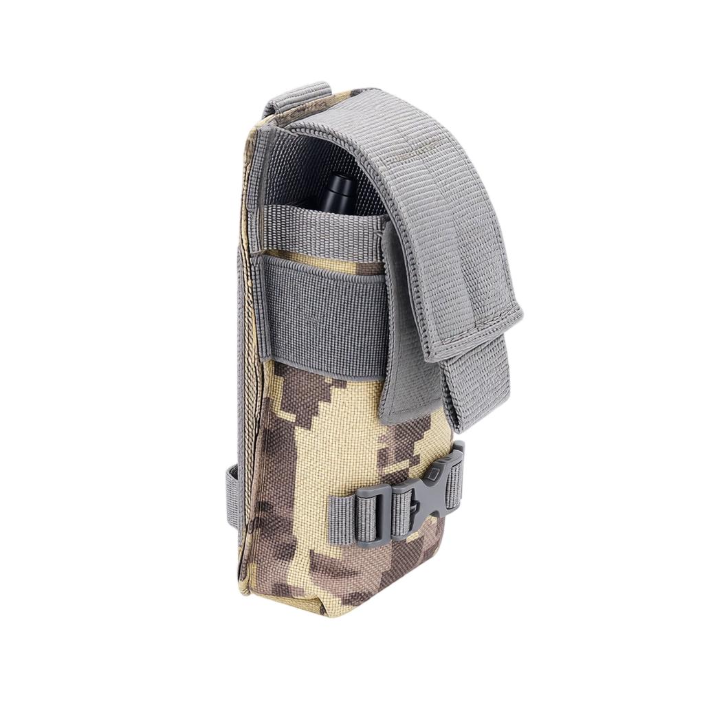 Flashlight Pouch with Attachment - Small Tool Pouch, Waist Pack for Hiking, and Outdoor Carry