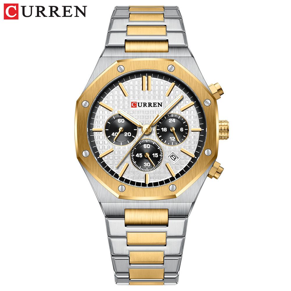 Top Brand Luxury Stainless Steel Waterproof Sport WristWatch Men Chronograph Watch Military Army Male Clock