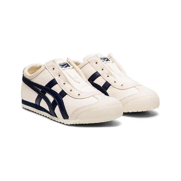 ONITSUKA TIGER Kids Mexico 66 Slip-On White Dark Blue 1184A085-200