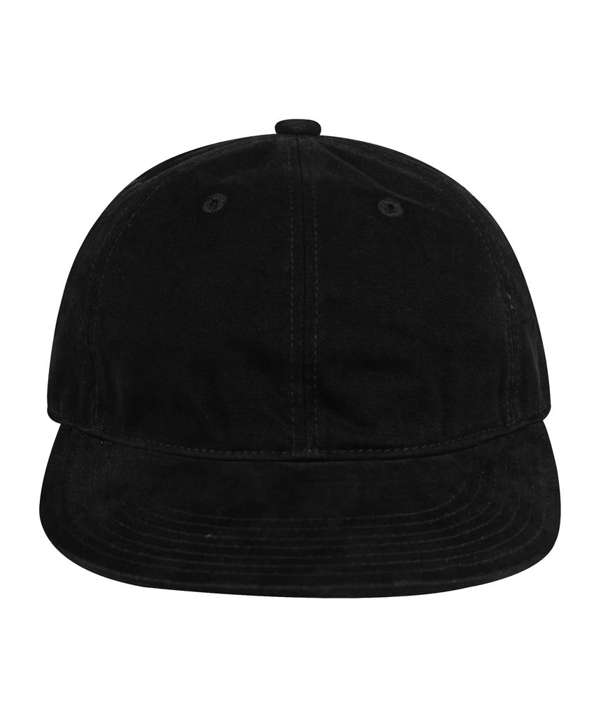Chaebteo Standard Flat Ball Cap-Black
