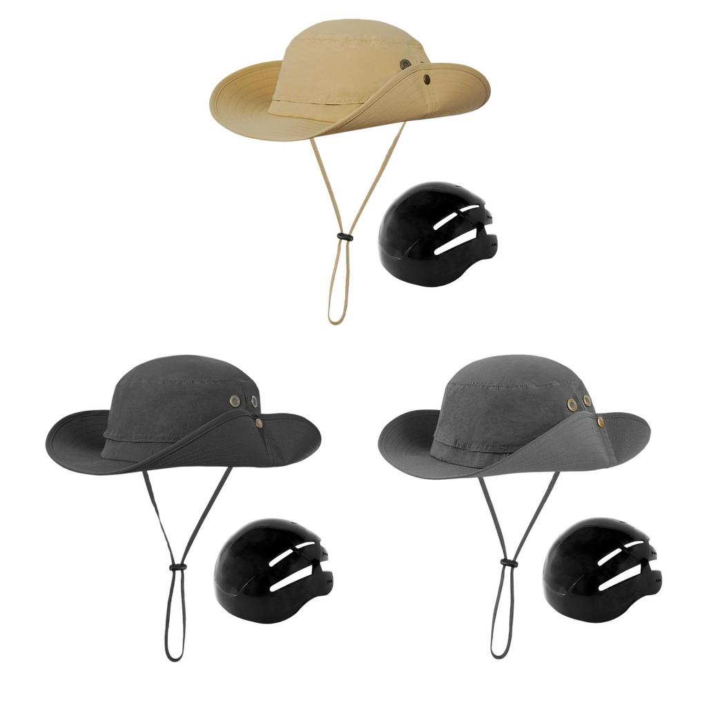 Bicycle Helmet Breathable Riding Helmet Summer Impact Resistance Safety Shockproof Surf Bucket Hat Cycle Everyday Wear Work