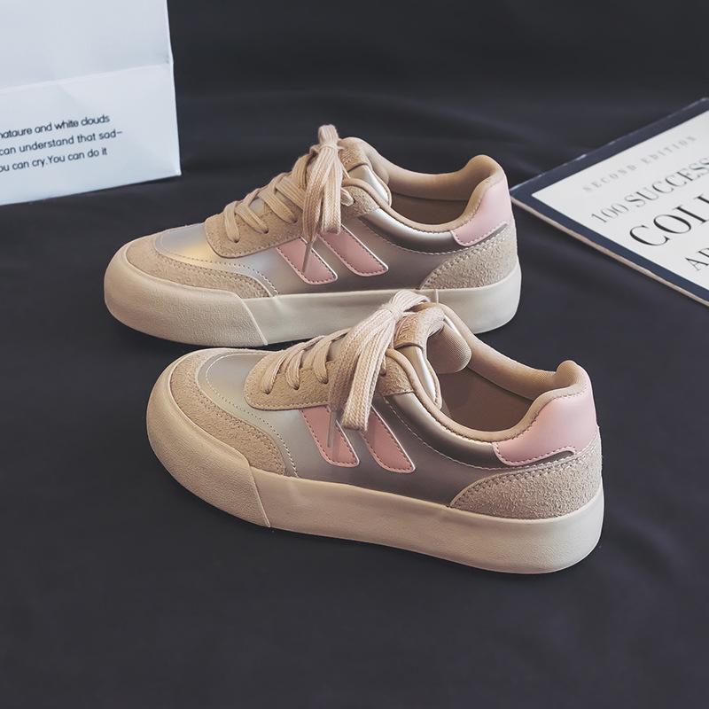

Women s Shoes 2026 Autumn/Winter New Collection Student Casual Versatile Low Top Classic Board Shoes for Women 40 рожевий