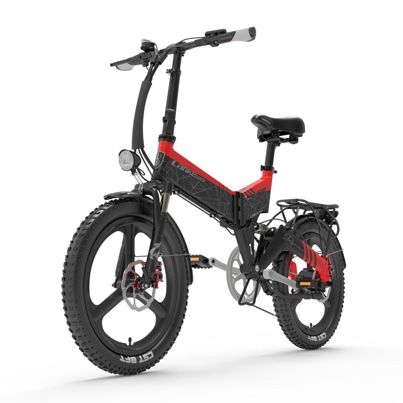 Lankeleisi G650 Electric Bike 500W 48V 12.8AH 20'' City Folding City E-Bike