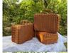 Large Rattan Handwoven Handbag for National Day, Mid-Autumn Festival, Wedding Souvenir, or Outdoor Photo Props