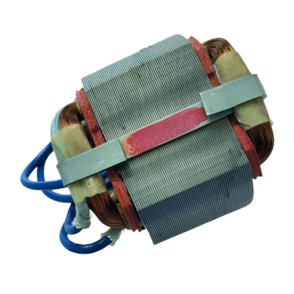 For Power Tool Repair Silver Electric Grinder Stator Electric Grinder Repair Kit Power Tool Accessory Silver Finish