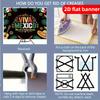 2D Flat Party Background Decoration Banner 1-piece Independence Day Celebration Background Cloth Decoration Art Decoration