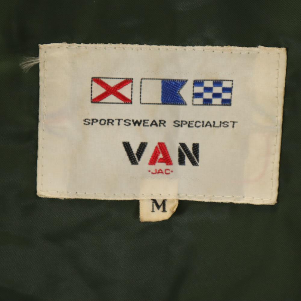 VAN 90s 80s Old Flight jacket M khaki Men's Used