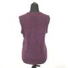 Vintage Wyprodukowano w USA / Christian Dior / Kamizelka dzianinowa [Damska S / Fioletowa] Dekolt w serek(UŻYWANY)