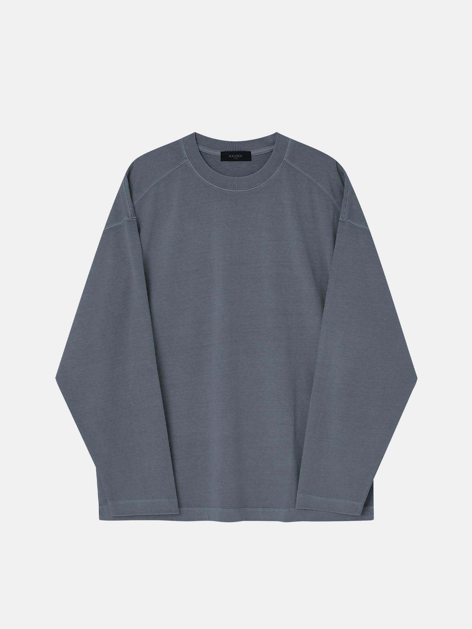 Icaruk Pigment Round Neck Long Sleeve T-Shirt Ctee107 Reference/100
