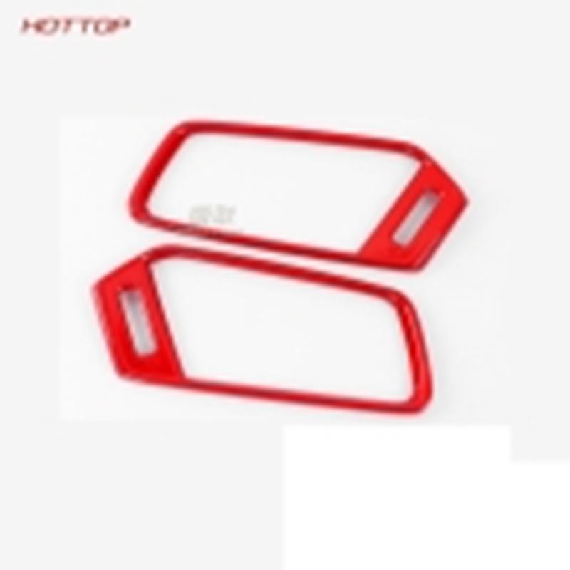 

18-22 Honda Accord Air Vent Frames (Left & Right) Side Conditioner Vent Trim червоний