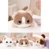 Cat Plush Toy With Soft Polyester Filling For Bedroom Decor And Gifts