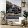 Peterbilt Heavy Trucks Custom Your Name Wall Decor Tapestry Art For Pet Memorial Birthdaywedding Party Backdrop Family Gift