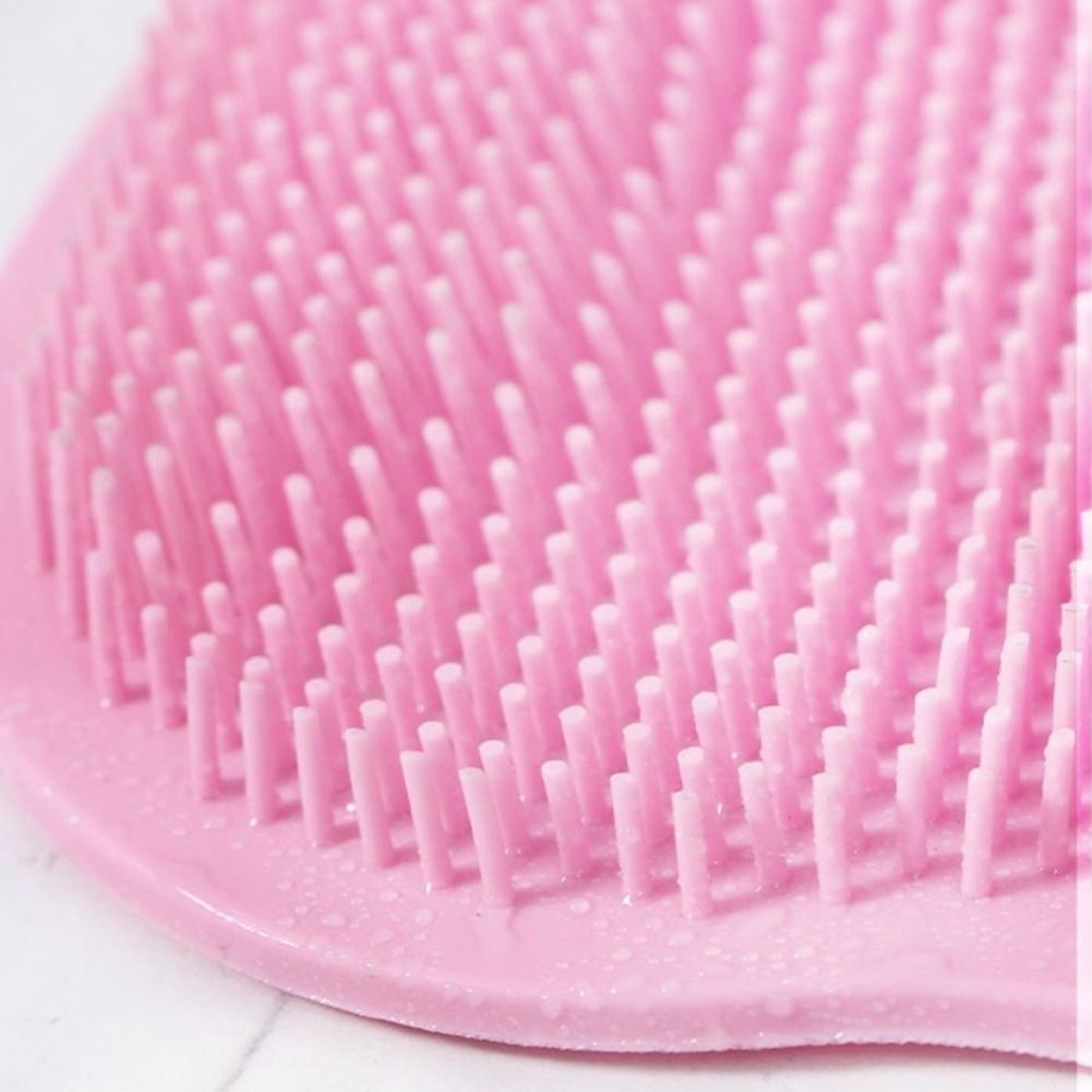 Foot Scrubber Mat Back Scrubber Shower Scrubber Wall Mount With Suction