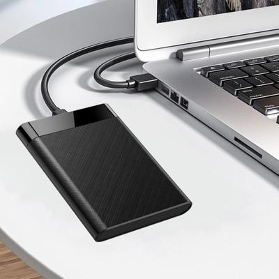 Gehäuse Festplatten-Träger 2,5-Zoll Plug and Play Werkzeuglos Mobile Festplatte Schutzplastik
