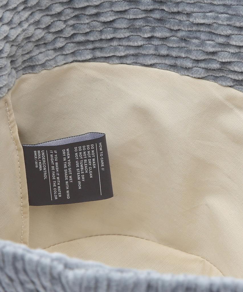 Eondeokeonteulolseutyudio Corduroy Bucket Hat Stand Bucket / Wave Corduroy / Sky