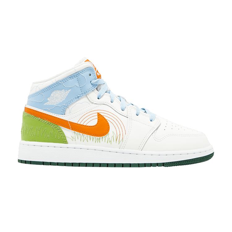 Air Jordan 1 Mid SE GS Stitch 36.5