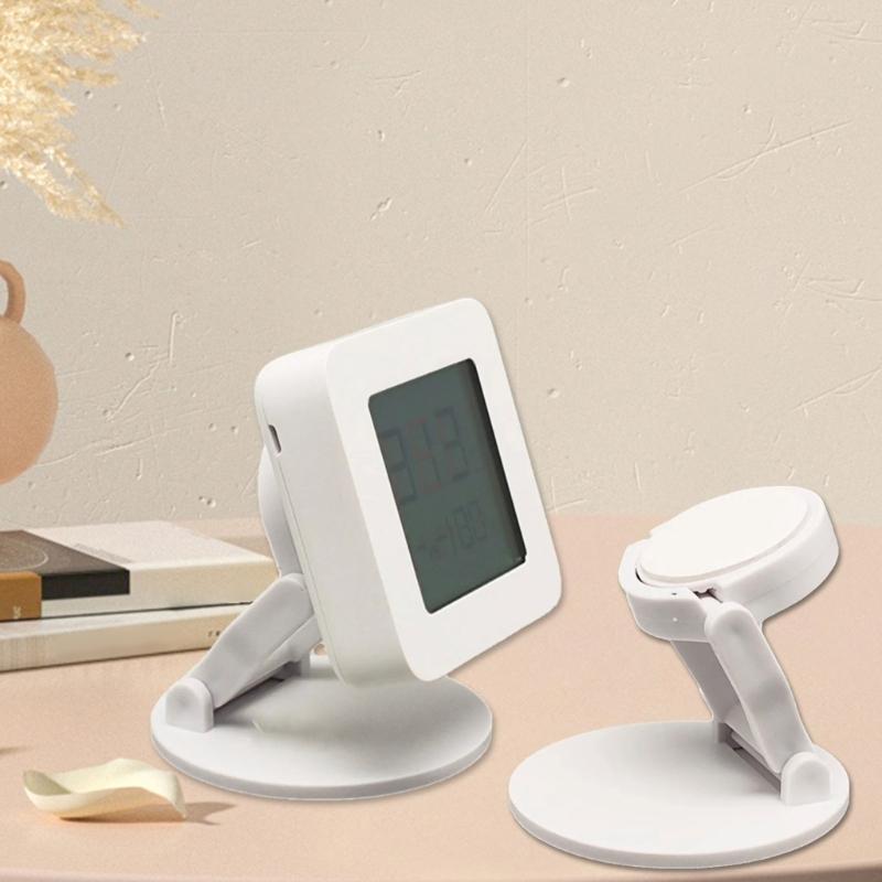 Stylish & Space-Saving Folding Stand Adjustable Bracket designs  Specifically for Multipurpose Thermometers 2 Hygrometer
