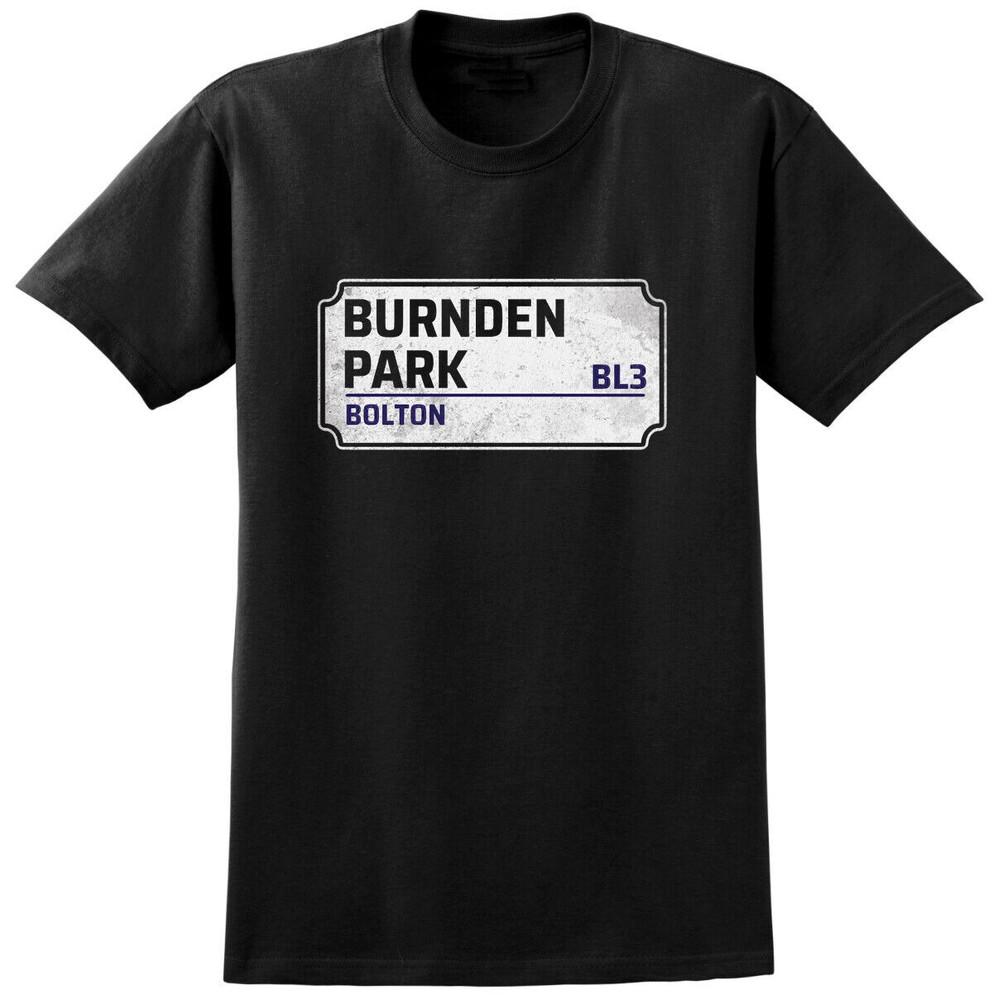 Bolton Wanderers Inspired Football Ground T-shirt Retro Road Street Sign Tees XXL