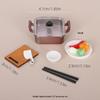1 Set Doll Kitchen Cookware Baking Supplies Decor Toy 1/12 Dollhouse Mini Kitchenware Kit Model Micro Scene Construction Props