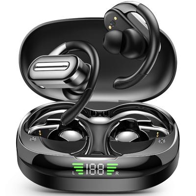 Căști Bluetooth Sport Wireless Agățate de Ureche Cârlig Rotativ Durată de Viață Ultralungă Apel cu Reducere a Zgomotului ENC