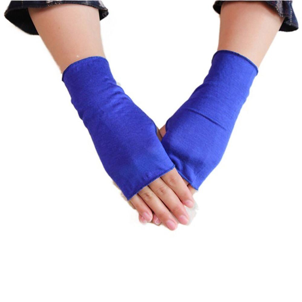 Cycling Summer Cloth Sunscreen Gloves Half-finger Gloves Driving Mittens Fingerless Gloves