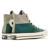 Converse Chuck Taylor All Star 1970s Trendy Lightweight High Top Canvas Shoes Unisex Green Grey