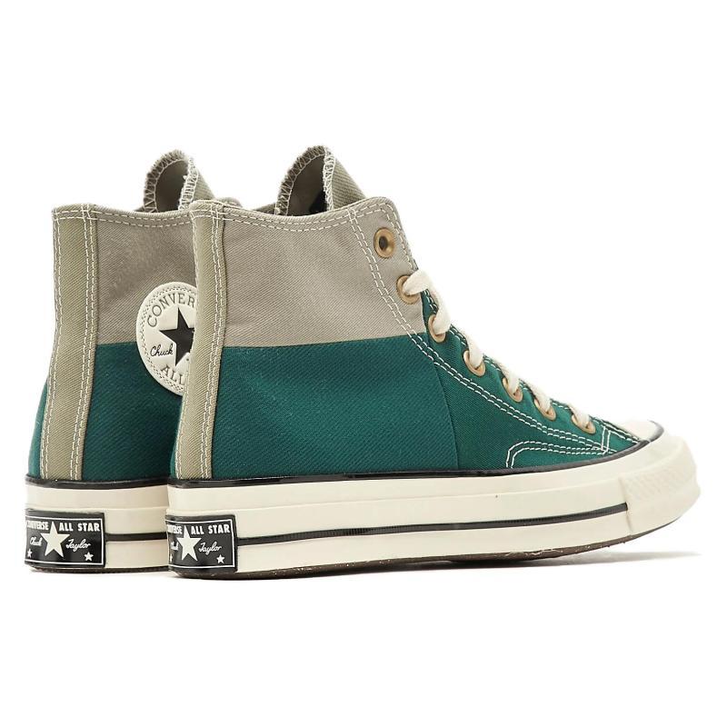 Converse Chuck Taylor All Star 1970s Trendy Lightweight High Top Canvas Shoes Unisex Green Grey