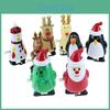 Exquisite Weihnachtsmann Aufziehspielzeuge für Kinder Weihnachtsfeier Tütenfüller Strumpffüller