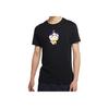 Nike Casual Sport Cartoon Print Crew Neck Short Sleeve T-Shirt Men Tops Black DD1323-010