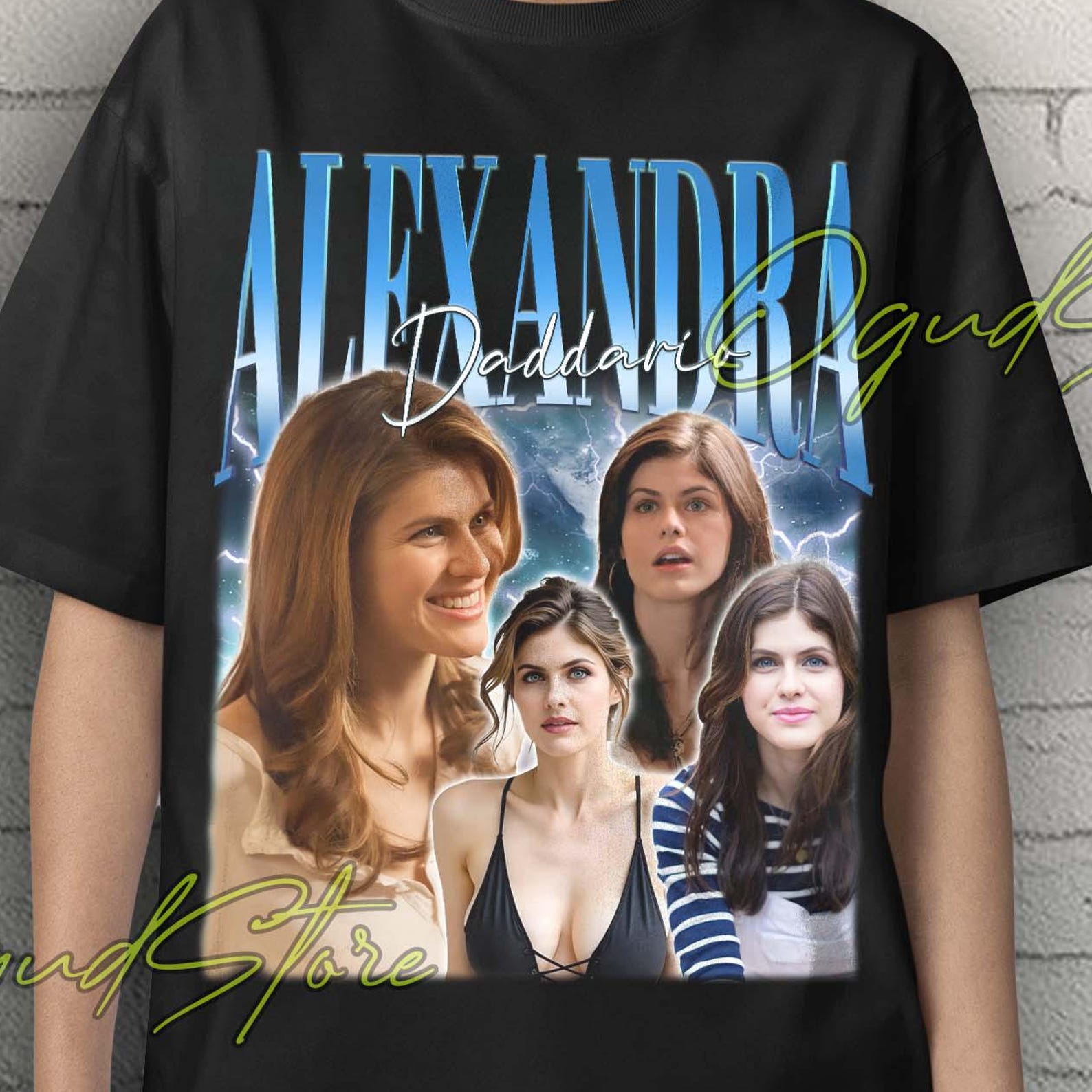 Alexandra Daddario Meme Unisex T-Shirt: Funny TV Show Tee 2XL