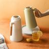 New Durable Temperature Display Vacuum Thermal Flask 1 L Wooden Handle Insulation Kettle Large Capacity with Lid Smart Thermos