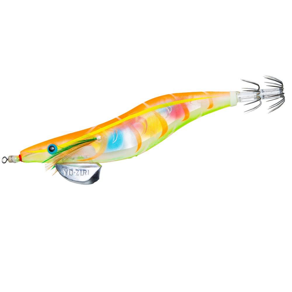 

DUEL Aori Q3D Luminous Marble Orange Tide Squid Fishing Lure Fishing Fishing Bigfin Reef YO-ZURI 3.5 (Murky Master) (A1791-LMOG) [Eging Tackle,