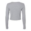 Bella + Canvas Womens/Ladies Micro-Rib Long-Sleeved T-Shirt