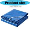 Plastic Woven Fabric Any Weather Protective Tarps Folding Sunshade Cloth Suitable for Picnics Hiking and Beach