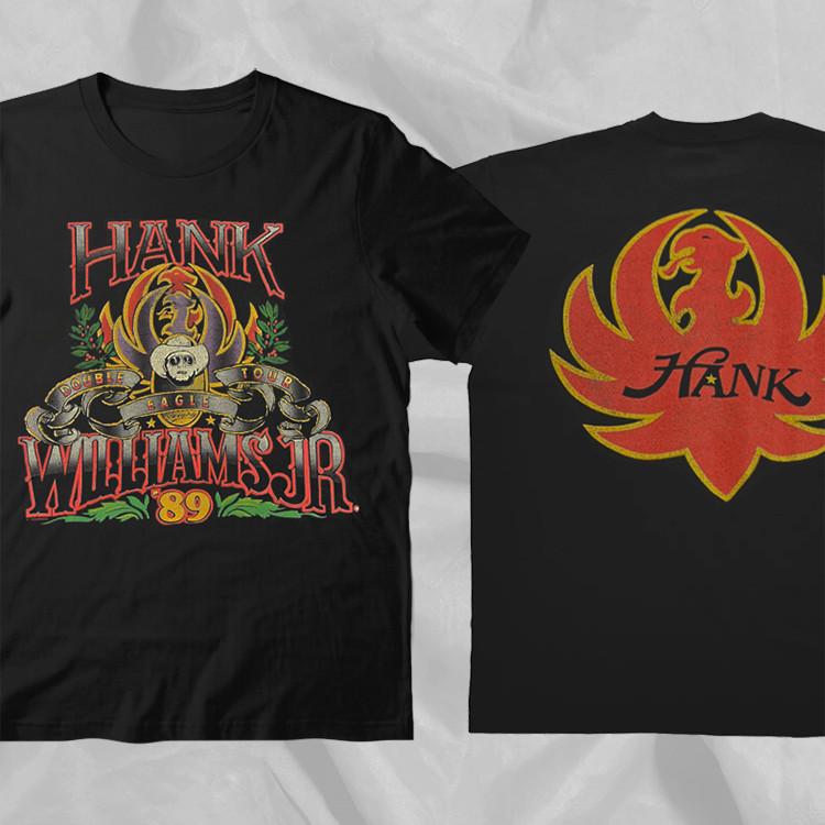 Vtg Hank Williams 1989 Music Tour Unisex T-Shirt Gift For All Fans S-5XL XXL