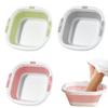 Large Capacity Foot Basin Foldable Design Portable Foot Bath Tub Basin Expandable Easy Storage Foot Soak Basin