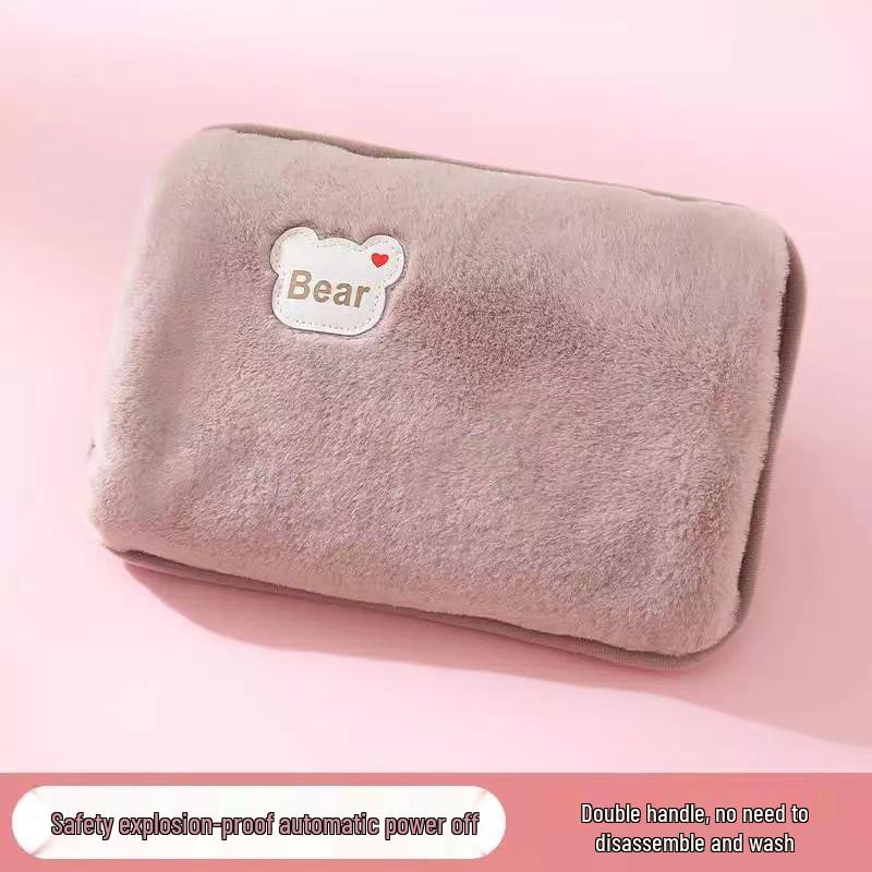 Multi-purpose Electric Hot Water Bottle: Hand, Waist, and Foot Warmer